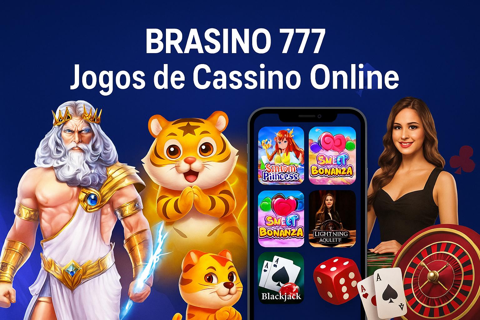 Jogos de cassino online inovadores e emocionantes na BRASINO 777