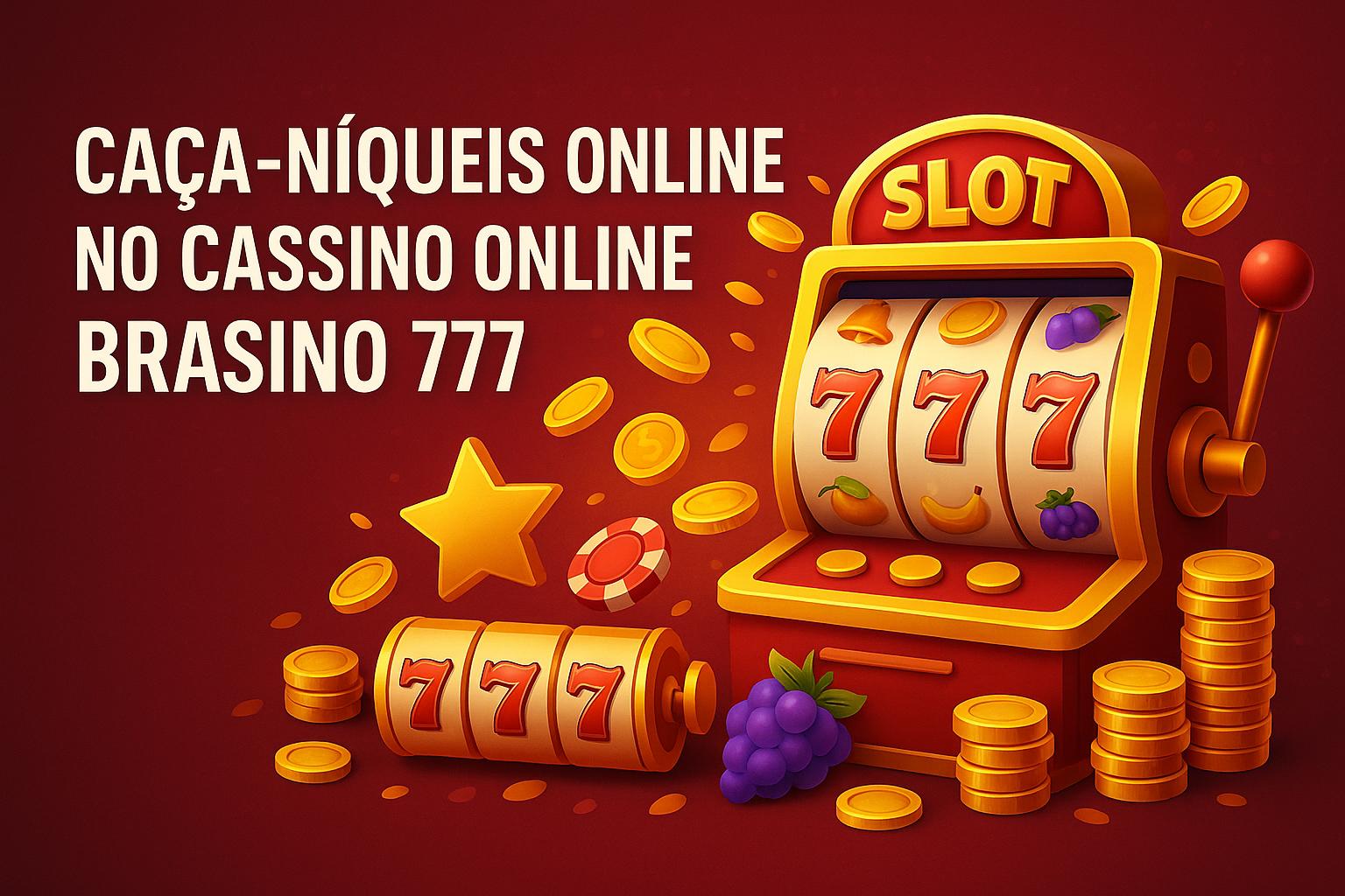 Explore o mundo das slot machines no BRASINO 777 Casino